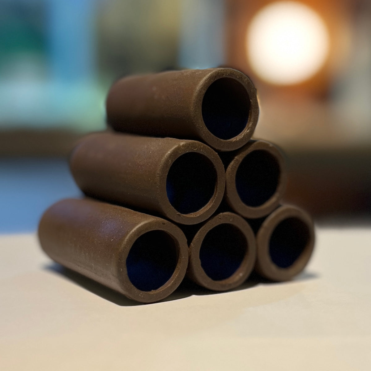 Tube Pyramid Shrimp Caves (6 Tubes)