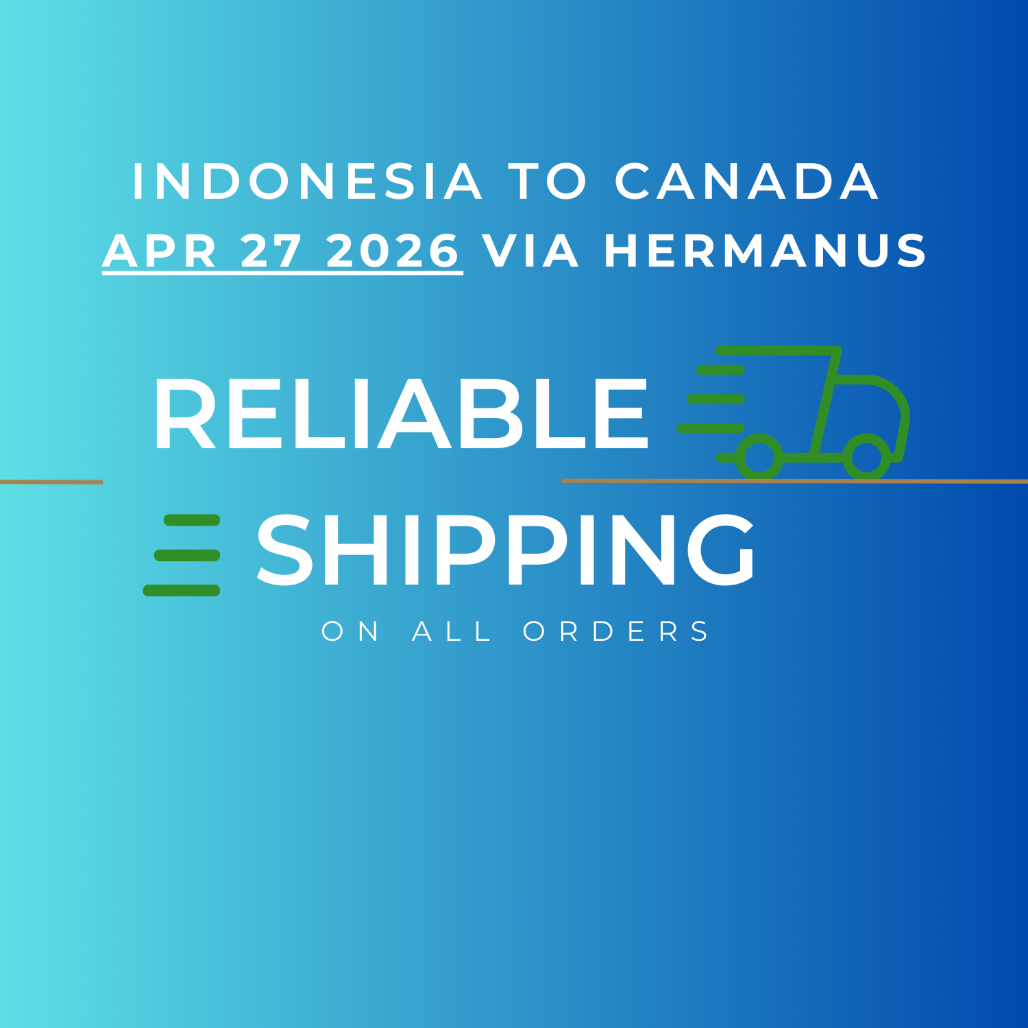 4 Inch Bag Trans-Ship Fee  Apr 27 2026